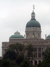 Picture of the Indiana State Capitol Building