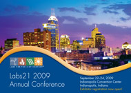 Labs21 2009 Annual Conference postcard image